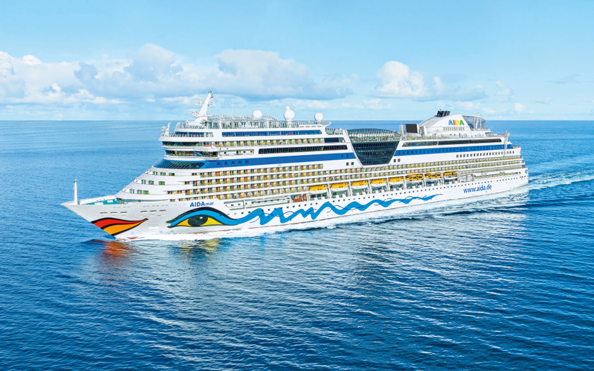 Bild des Kreuzfahrtschiffes AIDAmar